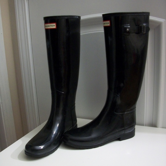 Hunter Shoes - HUNTER Refined Gloss Tall Boots